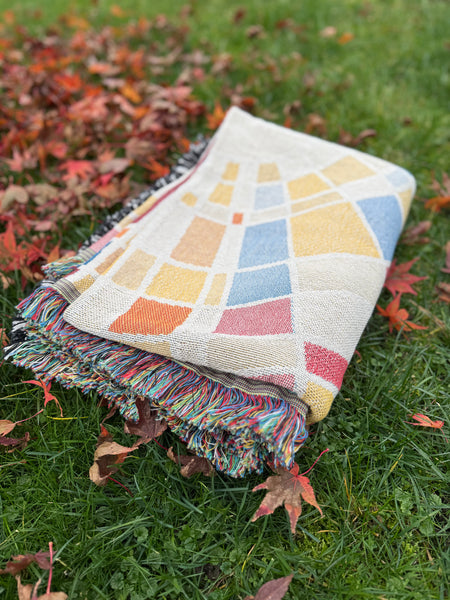 Solen teppe/pledd (levering i januar)