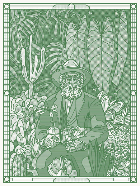 The Botanist (Silketrykk)