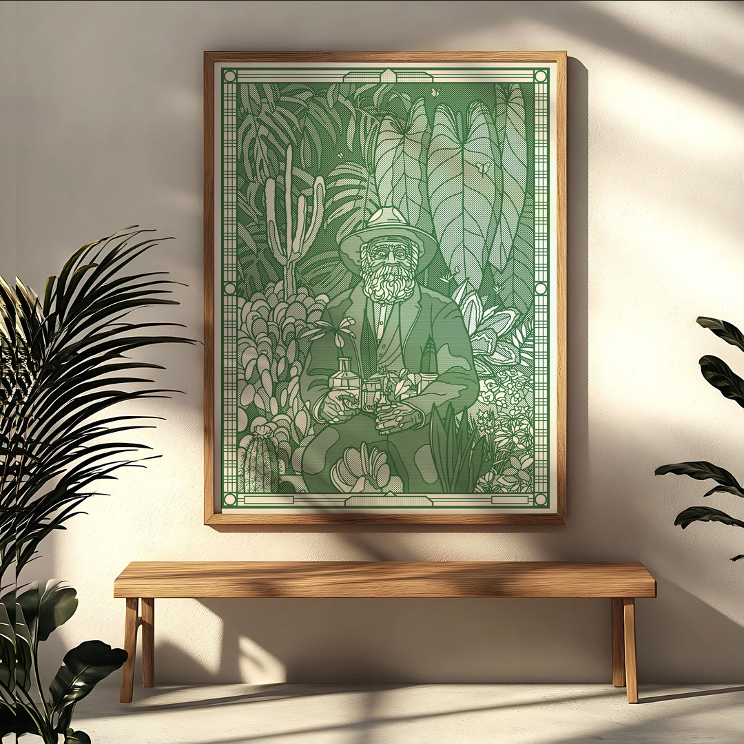 The Botanist (Silketrykk)