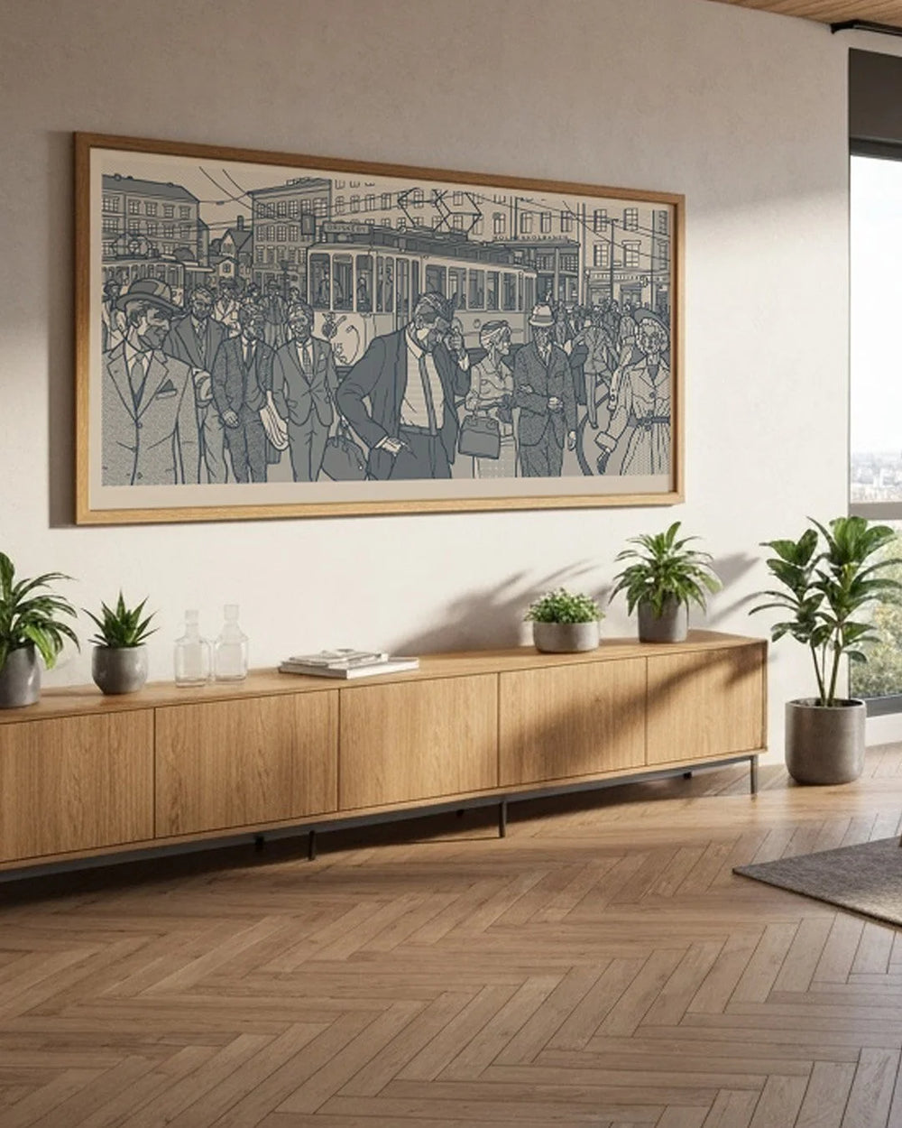 Majorstukrysset XL (Canvas)