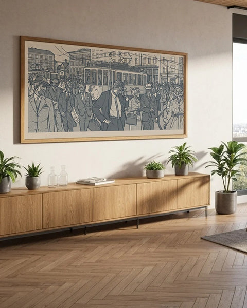 Majorstukrysset XL (Canvas)