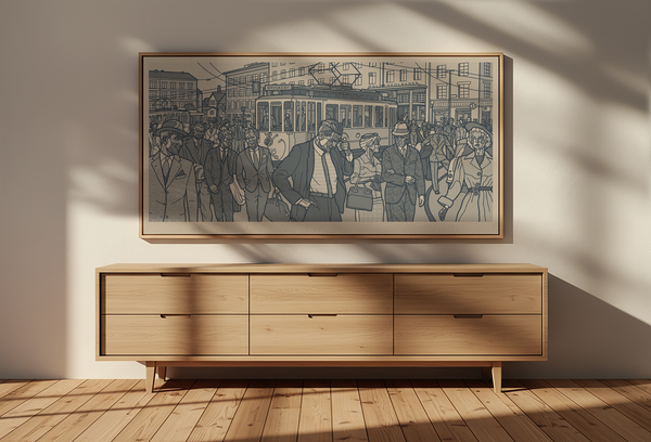 Majorstukrysset XL (Canvas)