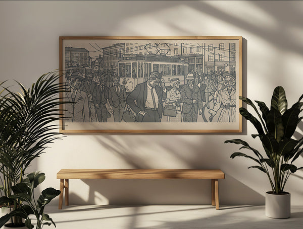 Majorstukrysset XL (Canvas)