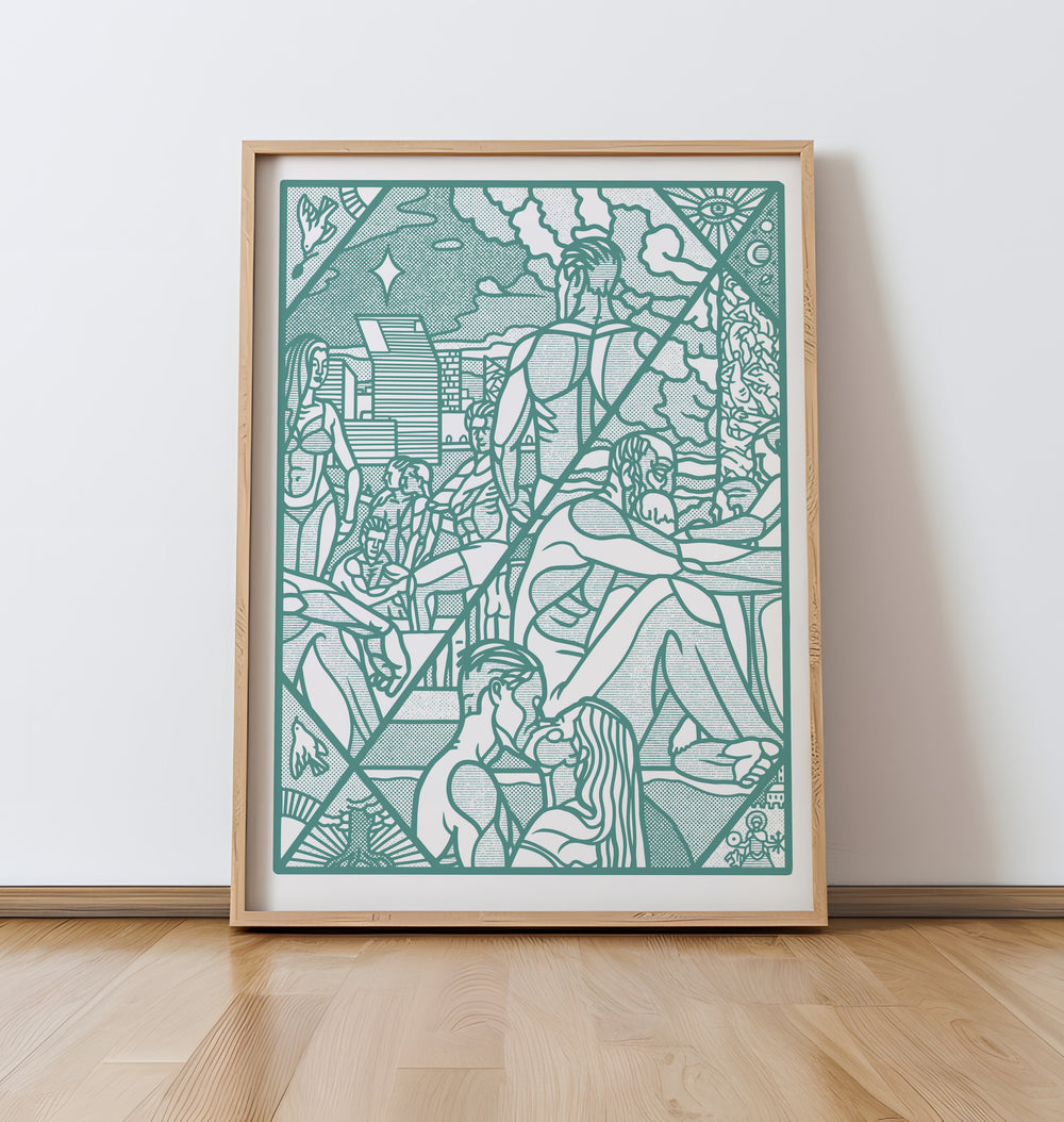 Oslo Nights (Turquoise)