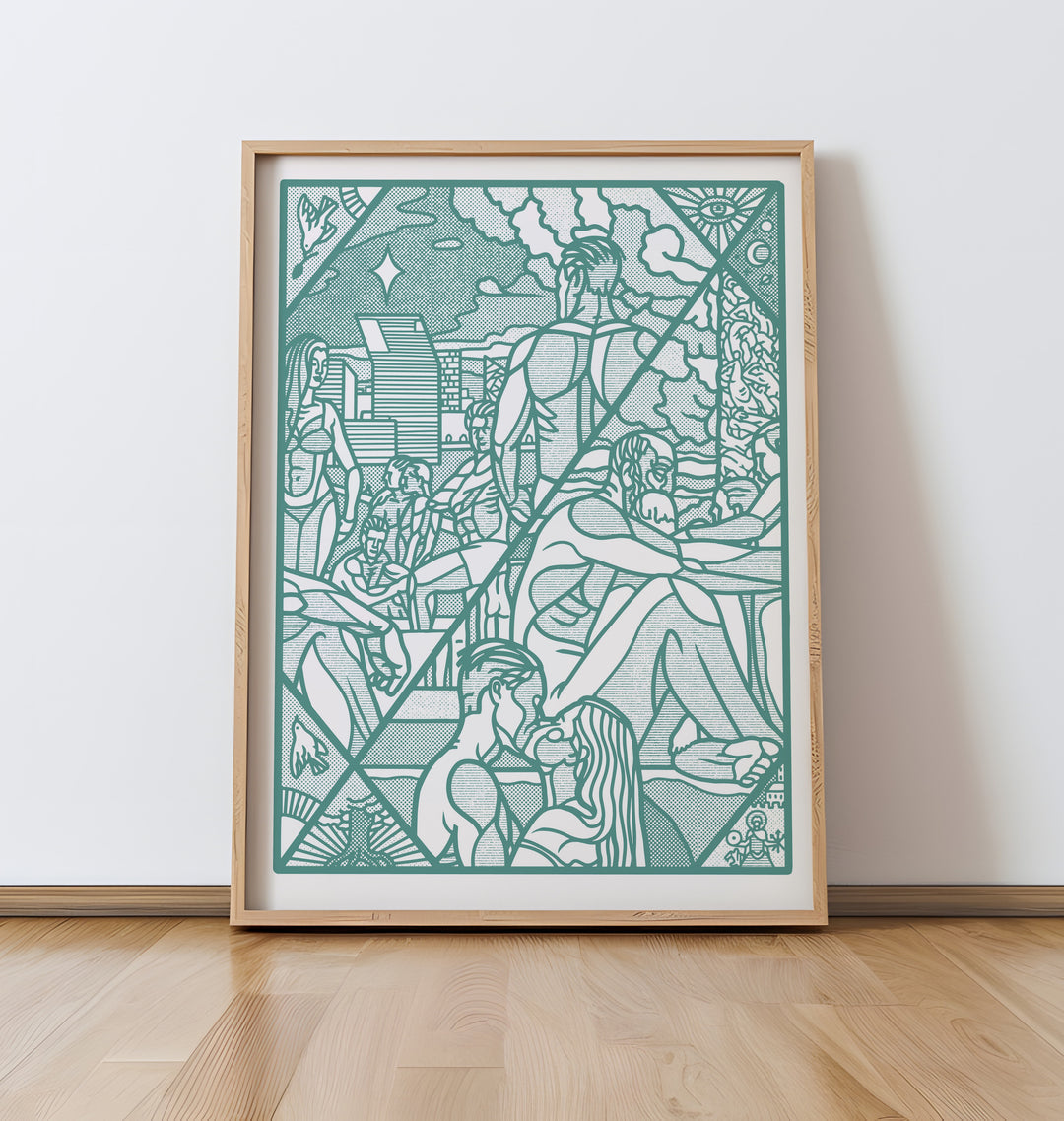 Oslo Nights (Turquoise)