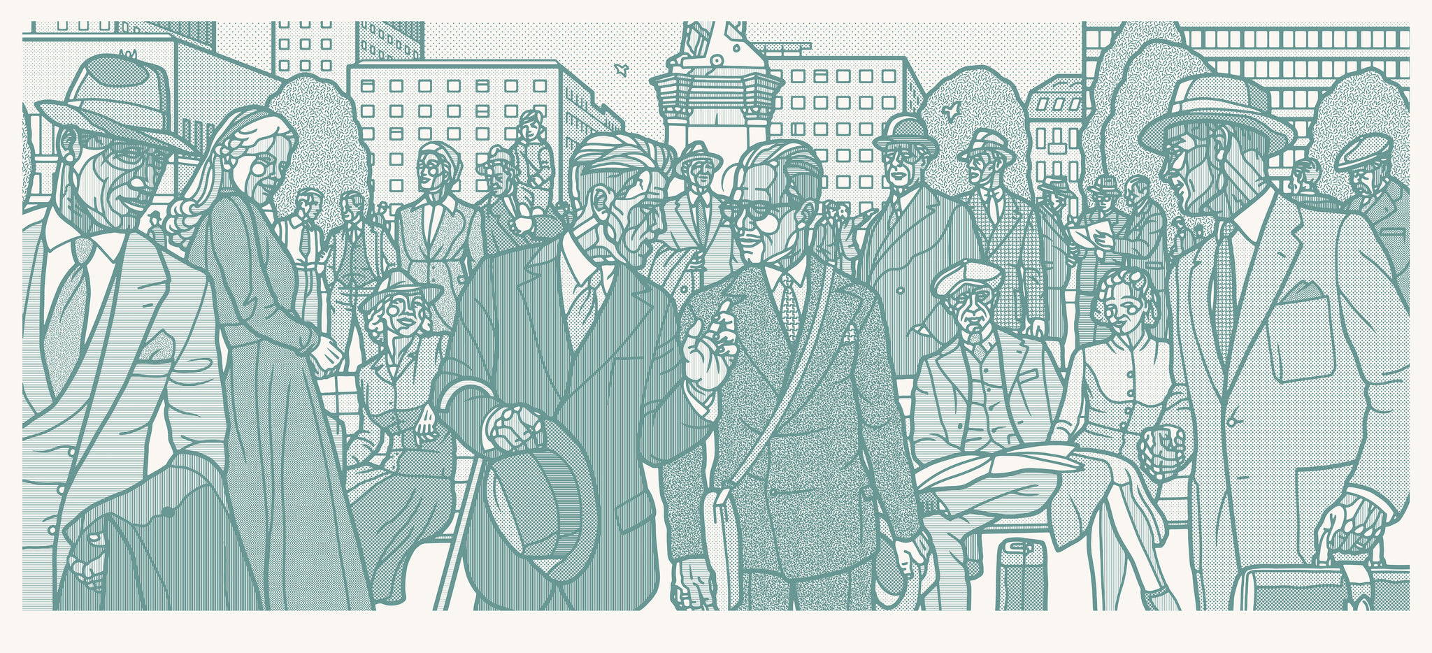 Rådhusplassen XL (Canvas)