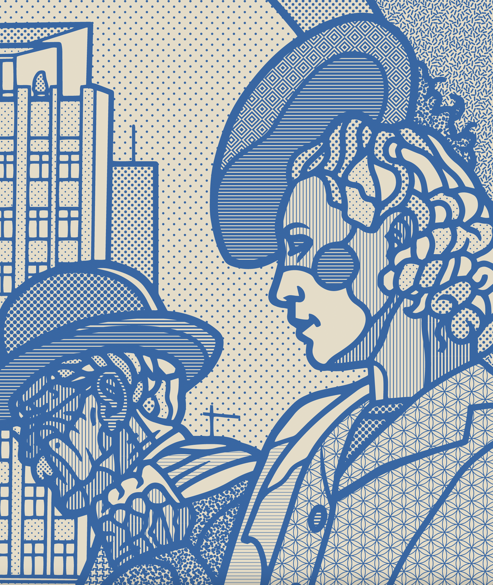 Youngstorget XL (to farger)