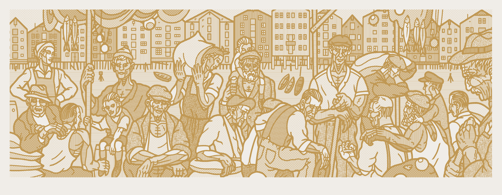 Torget XL (to farger)