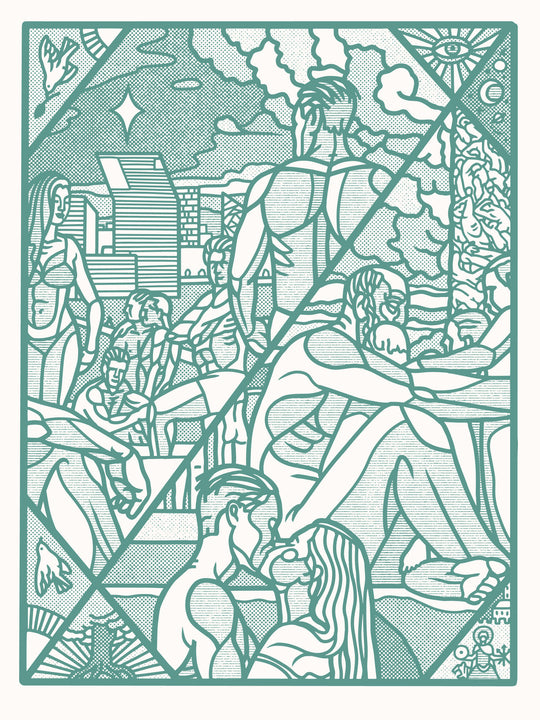 Oslo Nights (Turquoise)