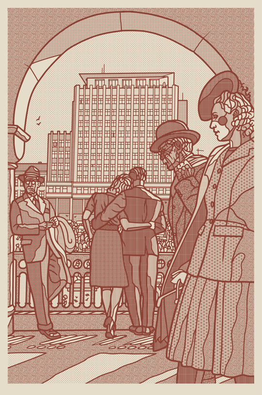 Youngstorget XL (to farger)